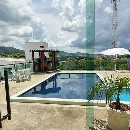 Recanto Brenda - Casa Luxo Capitolio Com Vista Pro Lago, Escarpas E Morrochapeu Exteriör bild