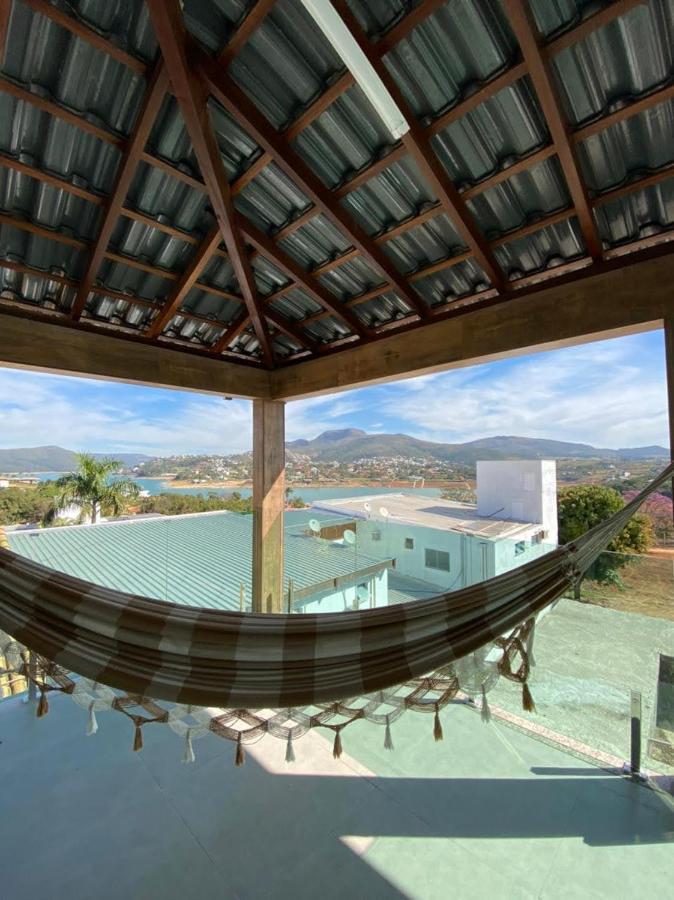 Recanto Brenda - Casa Luxo Capitolio Com Vista Pro Lago, Escarpas E Morrochapeu Exteriör bild
