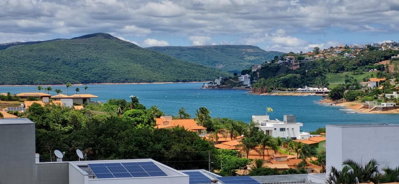 Recanto Brenda - Casa Luxo Capitolio Com Vista Pro Lago, Escarpas E Morrochapeu Exteriör bild