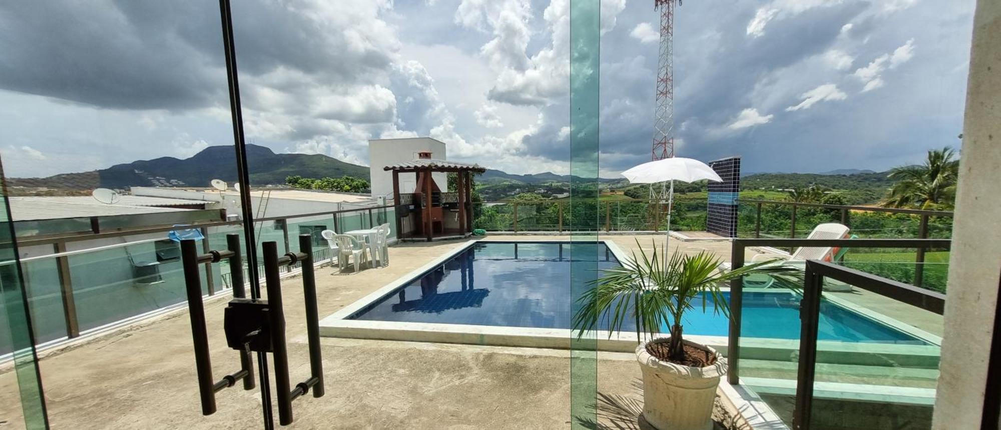 Recanto Brenda - Casa Luxo Capitolio Com Vista Pro Lago, Escarpas E Morrochapeu Exteriör bild