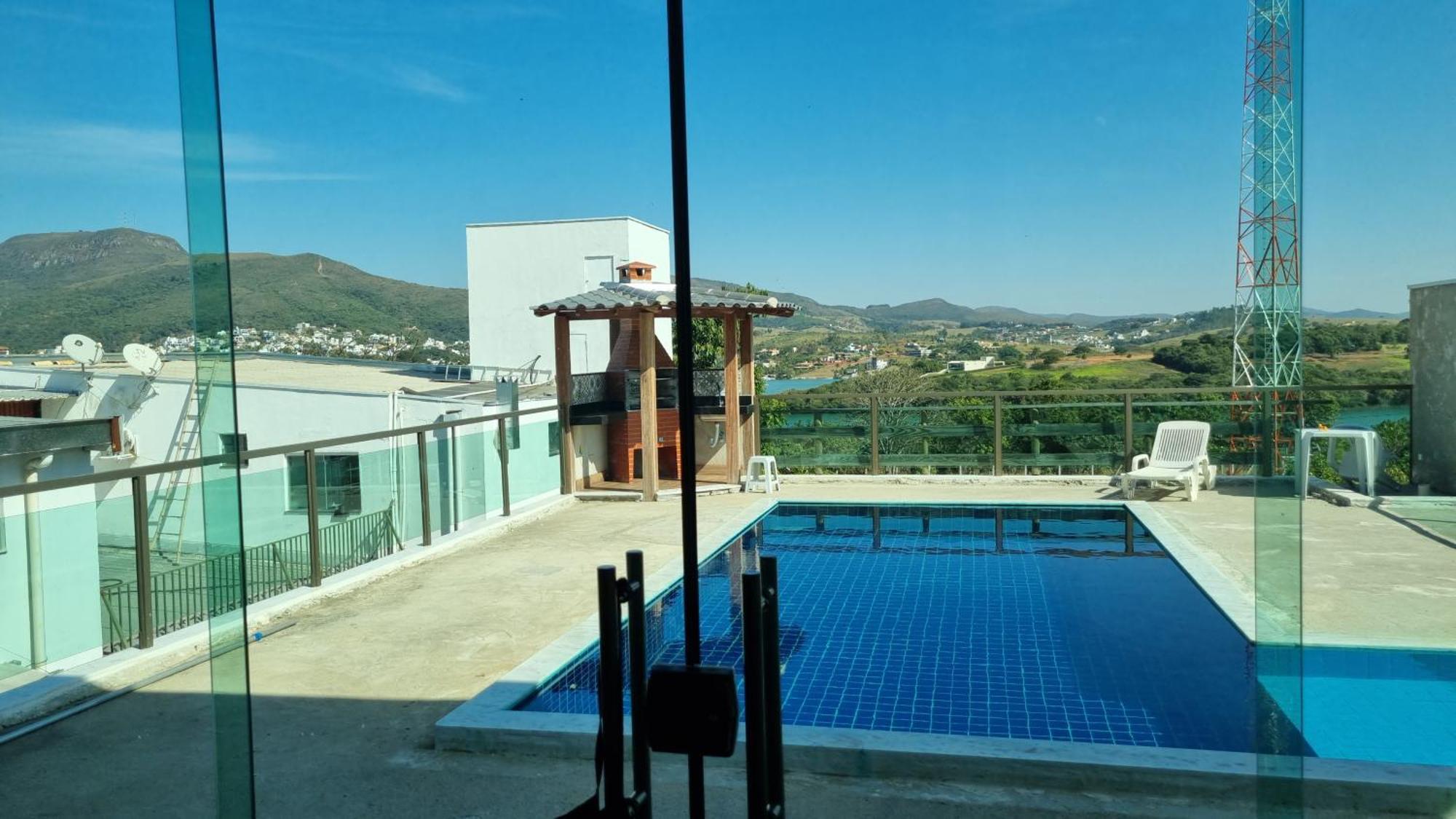 Recanto Brenda - Casa Luxo Capitolio Com Vista Pro Lago, Escarpas E Morrochapeu Exteriör bild