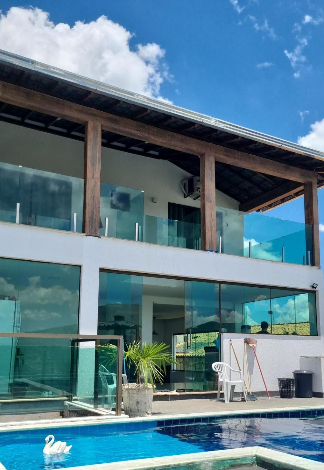 Recanto Brenda - Casa Luxo Capitolio Com Vista Pro Lago, Escarpas E Morrochapeu Exteriör bild