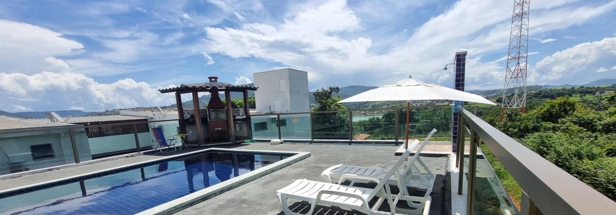 Recanto Brenda - Casa Luxo Capitolio Com Vista Pro Lago, Escarpas E Morrochapeu Exteriör bild